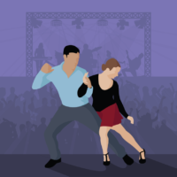 Cours de Danse Rock 4 Temps de niveau intermédiaire, Rock Tour Evolution